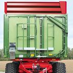 Silage attachments, available in green or red